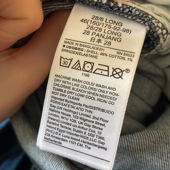 Gap High Rise '90s Loose Jeans in Organic Cotton with Washwell - Picture 7 of 7